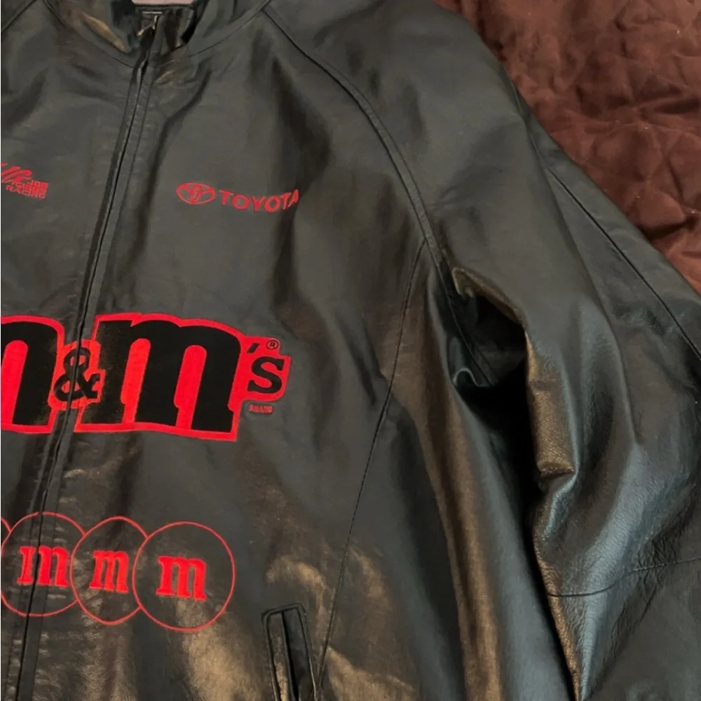 M&M's Black Racing Jacket - Picture 2 of 6